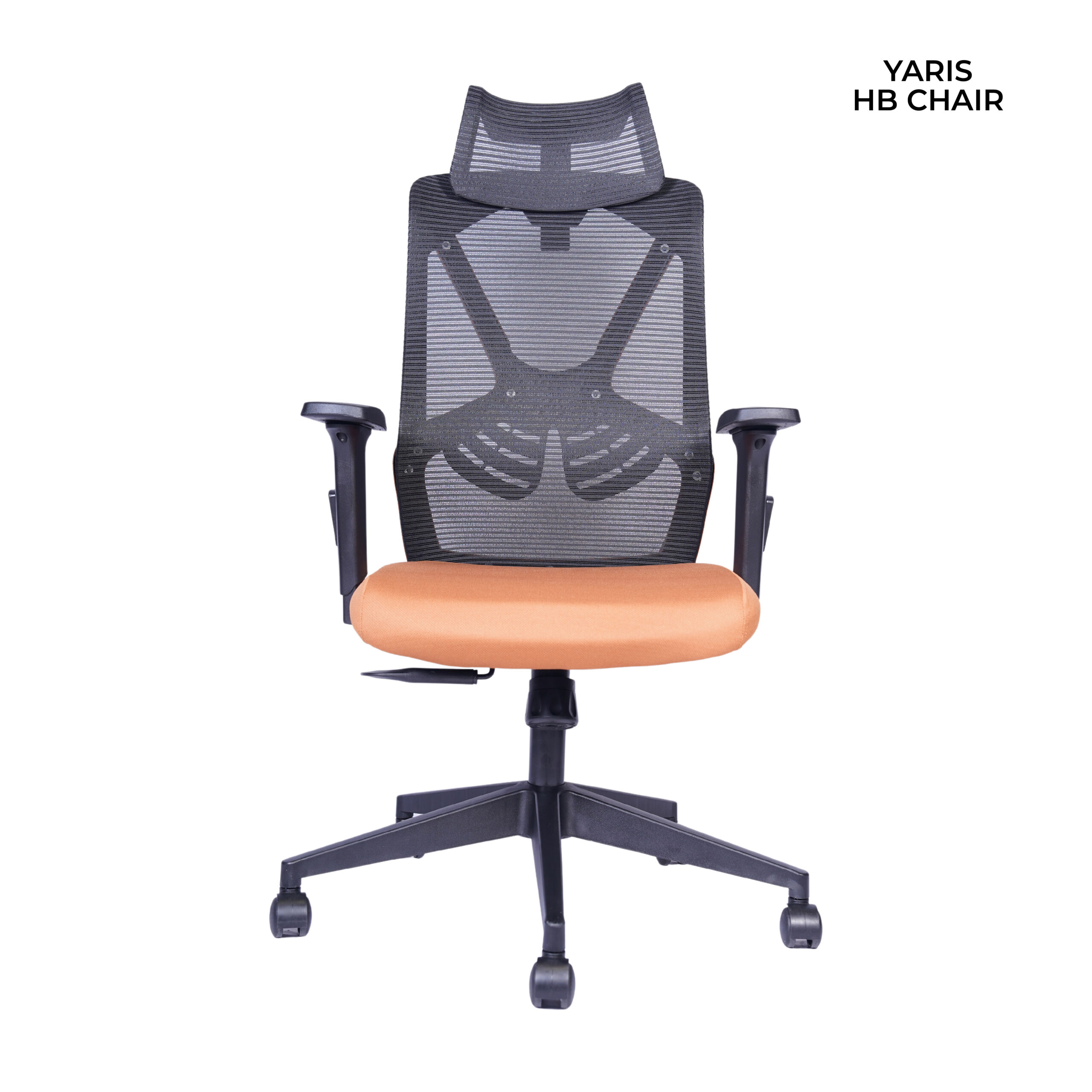 YARIS - HB - BLACK WITH ORANGE FLAP - (1)