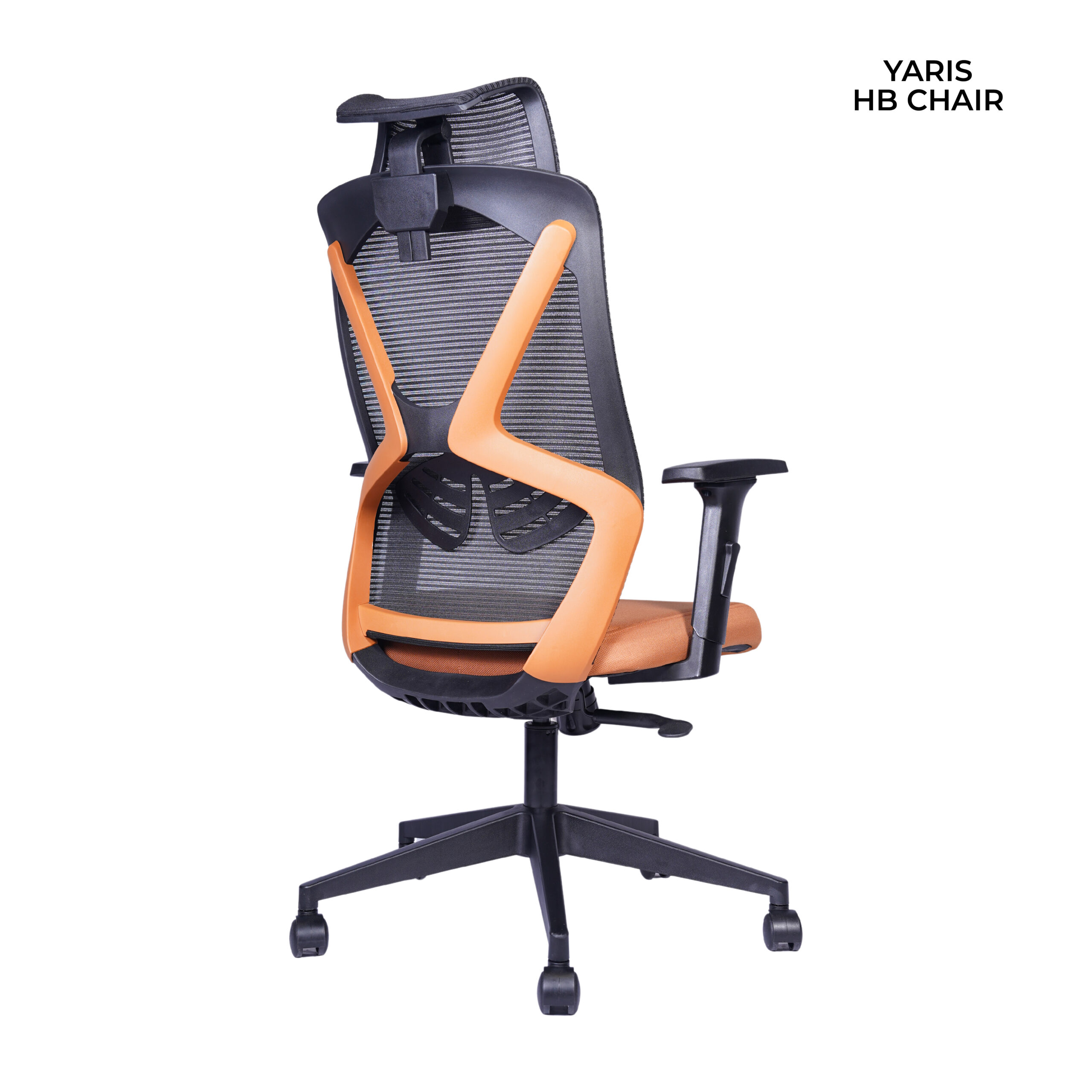 YARIS - HB - BLACK WITH ORANGE FLAP - (2)