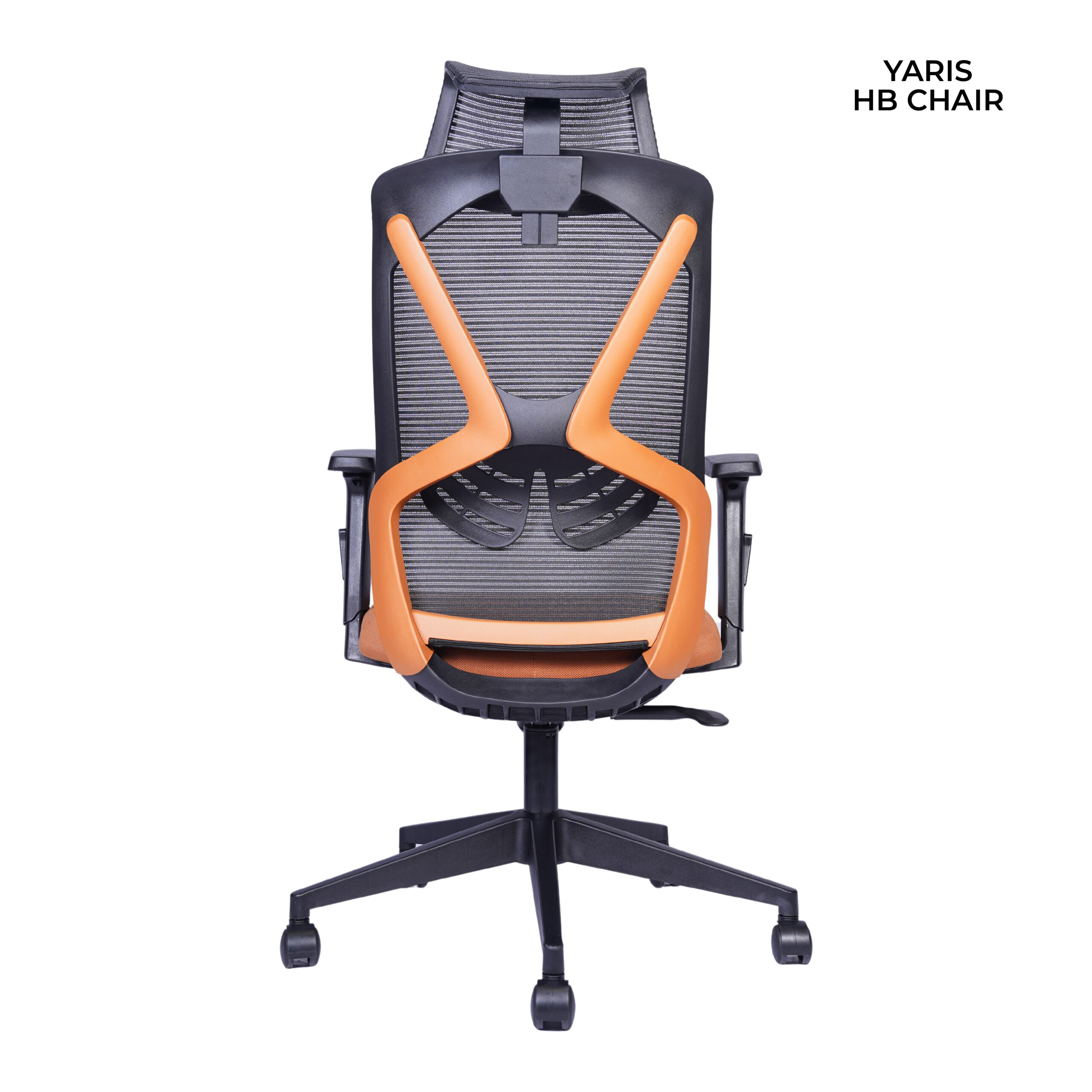 YARIS - HB - BLACK WITH ORANGE FLAP - (4)