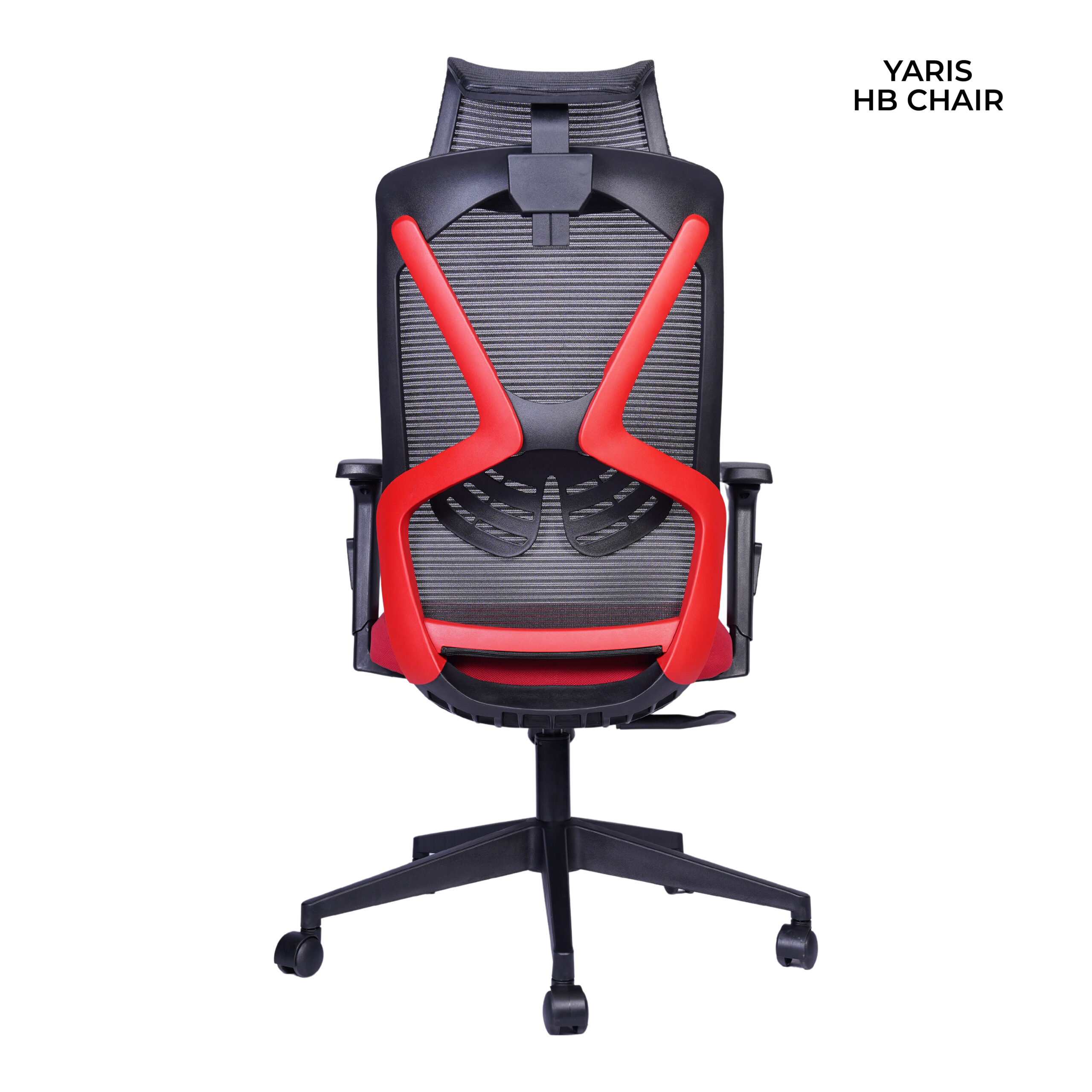 YARIS - HB - BLACK WITH RED FLAP - (2)