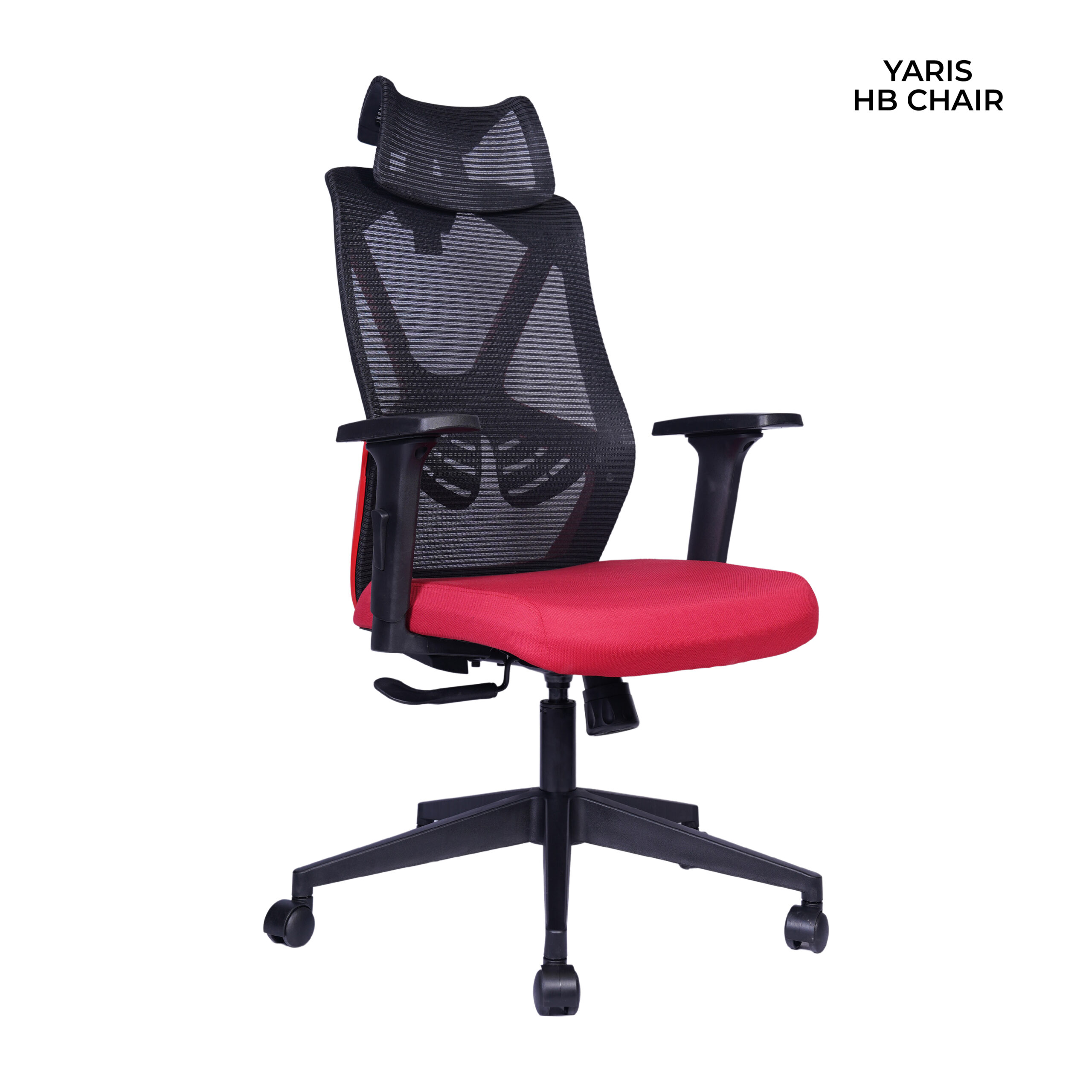 YARIS - HB - BLACK WITH RED FLAP - (3)