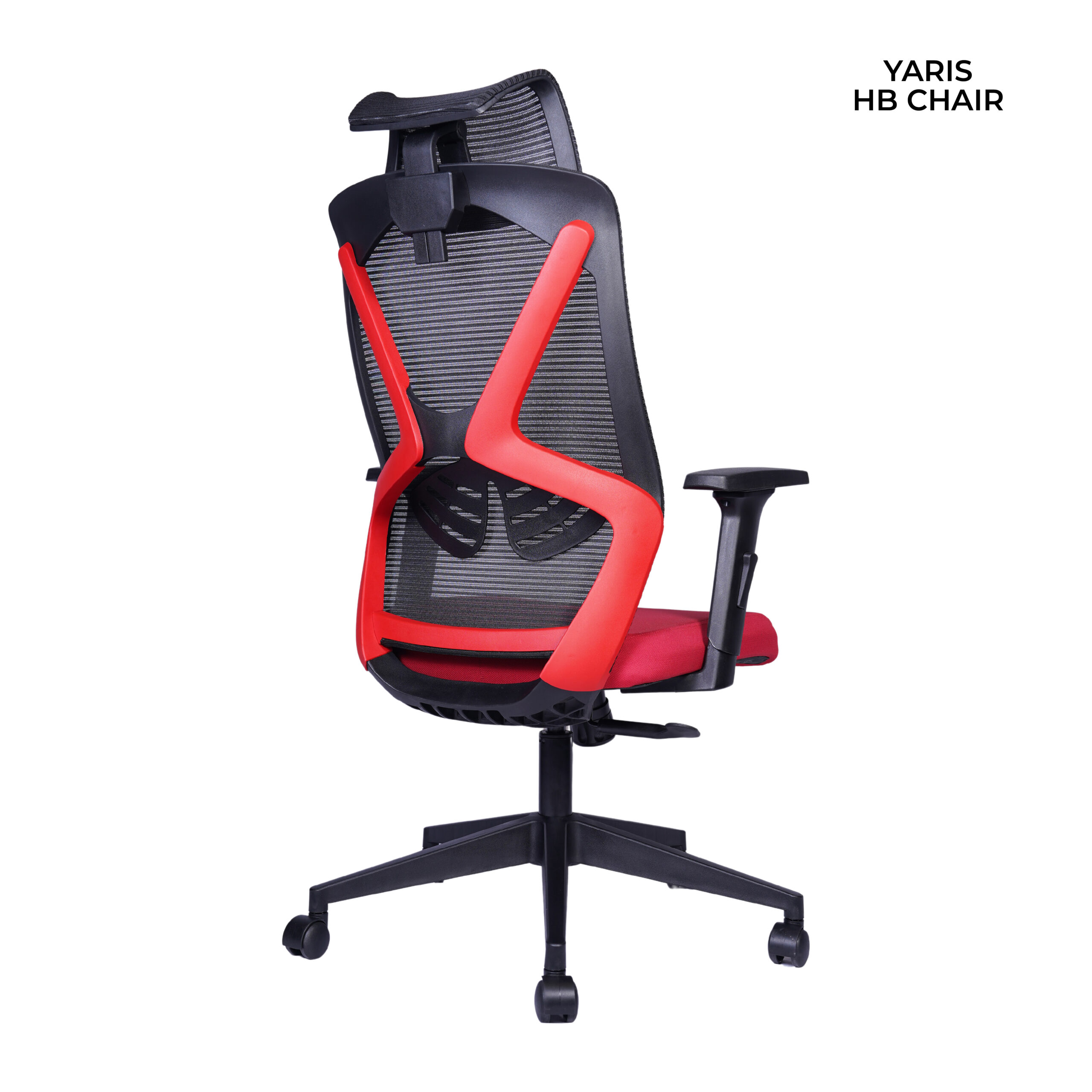 YARIS - HB - BLACK WITH RED FLAP - (4)